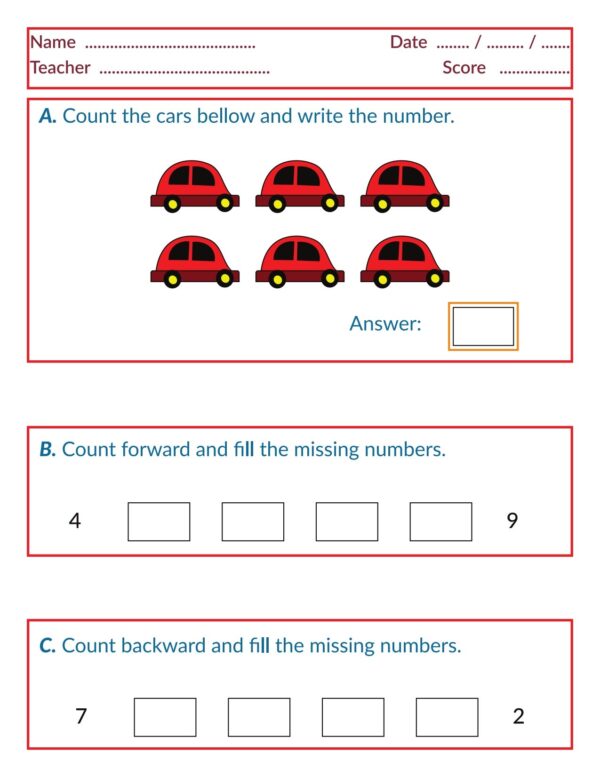 Counting And Missing Numbers 001 1