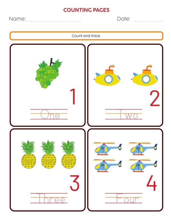 Counting And Tracing Numbers 001 1