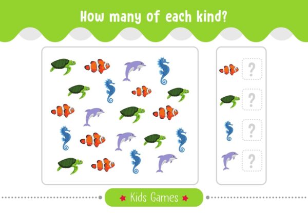 How many of each kind 001 1