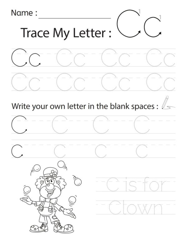 Trace My Letter C 001 1