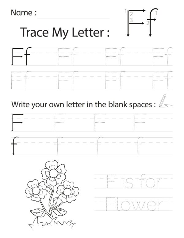 Trace My Letter F 001 1