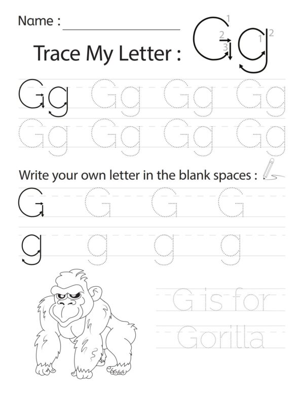 Trace My Letter G 001 1